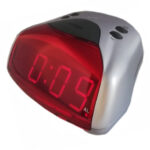 LED Digital Alarm Clock Night Light Outlet Powered with Backup Battery - FS229