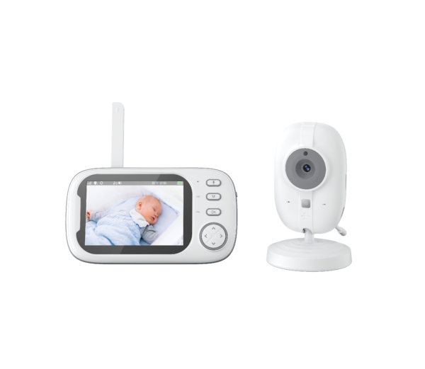 Conqueror Multifunctional Baby Monitor 3.5” Display with Night Vision and Feeding Reminder - ABM600