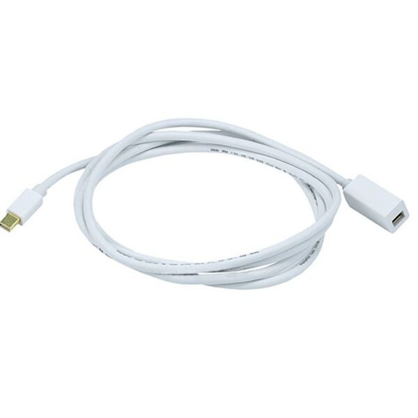 Conqueror Cable Mini Display to Mini Display Male to Female White - C123G
