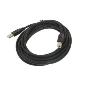 Conqueror Printer Cable to USB AM/BM Gold Plated 5 Meter Black - C14D