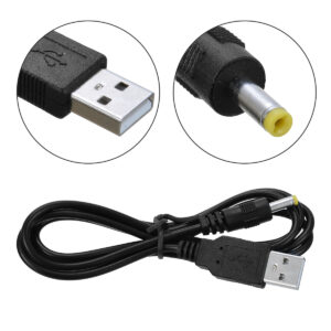 Conqueror Cable PSP Power to USB 1.8 Meter Black - C22