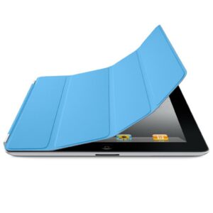 Cover for Ipad 2 Flexible and Smart Design, Foldable can be Adjusted to any Position, Includes two Cover Pads Grey and Black Extra Protection for your Ipad 2, comes in Black, Red, Pink, Blue and Grey Colors - 361