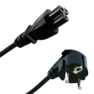 Conqueror Notebook Power Cable 1.5 Meter Black - C27