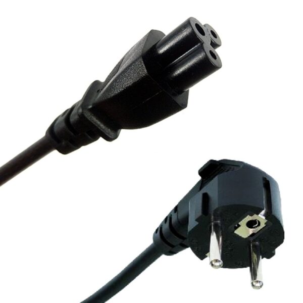 Conqueror Notebook Power Cable 1.5 Meter Black - C27