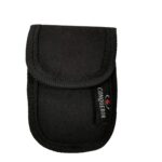 Conqueror Soft Basic Carrying Case Bag Useful For Storing Keys,Coins,Earphones and Money With Strap Black - LSC4077