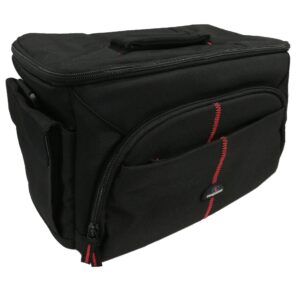 Conqueror Carrying Case Compact Bag for DSLR / SLR Camera with Strap and Pockets 38x20x20cm Dimension Black - C325