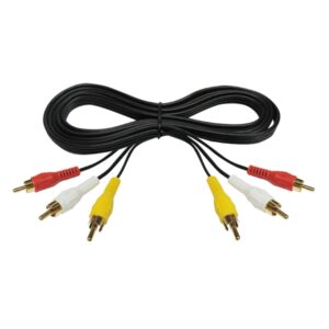 Conqueror Cable 3 x RCA to 3 x RCA 5 Meter - C39B
