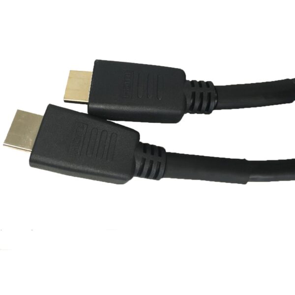 Conqueror HDMI Cable 4K High Speed Ethernet and Audio Gold Plated Connectors 30 Meter Black - C45G
