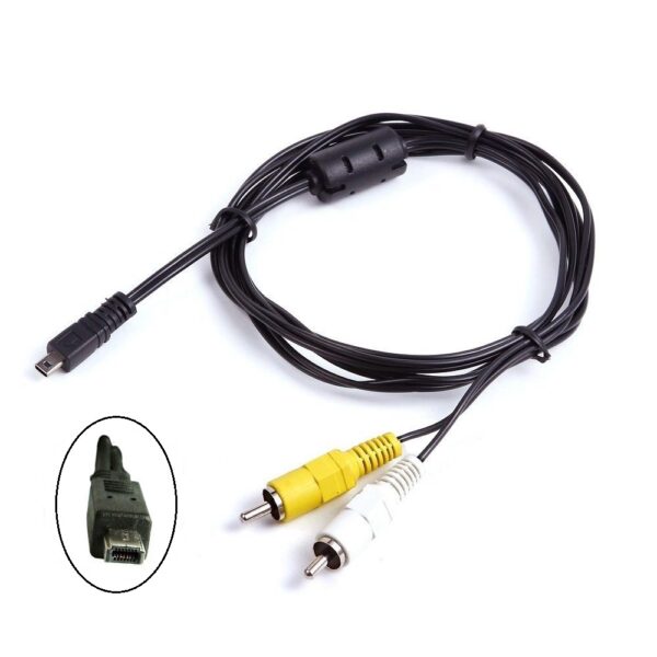 Conqueror Cable Fuji to A/V 1.8 Meter Black - C62