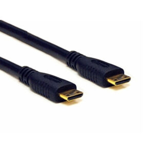 Conqueror Cable Mini HDMI to Mini HDMI Gold Plated 2.5 Meter Black - C78