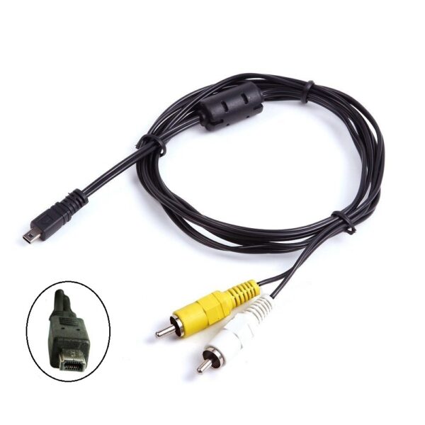 Conqueror Cable Minolta 10 Pins to A/V 1.4 Meter Black - C80