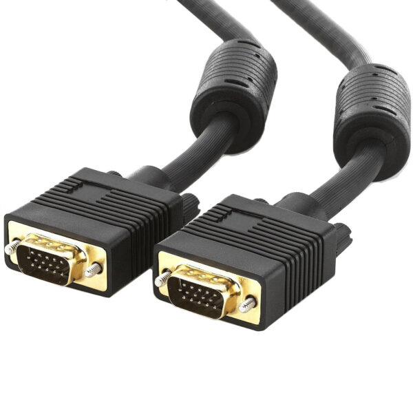 Conqueror Cable VGA to VGA Male to Male 5 Meter Black - C88B