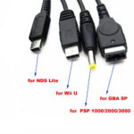 Conqueror Cable Link 3-in-1 NDSL & PSP & NDS to USB & Power Black - C89