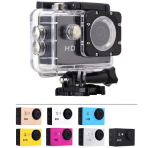 Wi-Fi Sports Action Camera Full HD Waterproof DV Camcorder 12MP 170 Degree Wide Angle with Mounting Kit - X1W