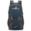 Conqueror Waterproof Reflective Backpack with Comfortable Handle and Multipockets Dark Blue - CLB620DB