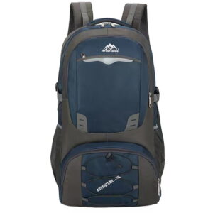 Conqueror Waterproof Reflective Backpack with Comfortable Handle and Multipockets Dark Blue - CLB620DB