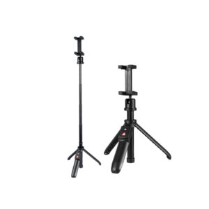 Kingjoy Aluminum Wireless Bluetooth 5 Knots Selfie Stick 0.5 kg Loads - CST167