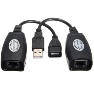 USB Extension Adapter RJ45 Cable Sender and Receiver - G211A