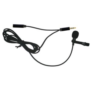 Conqueror Lavalier Microphone 3.5'' for Hands Free Audio Recording iOS and Android Smartphone - CLM301