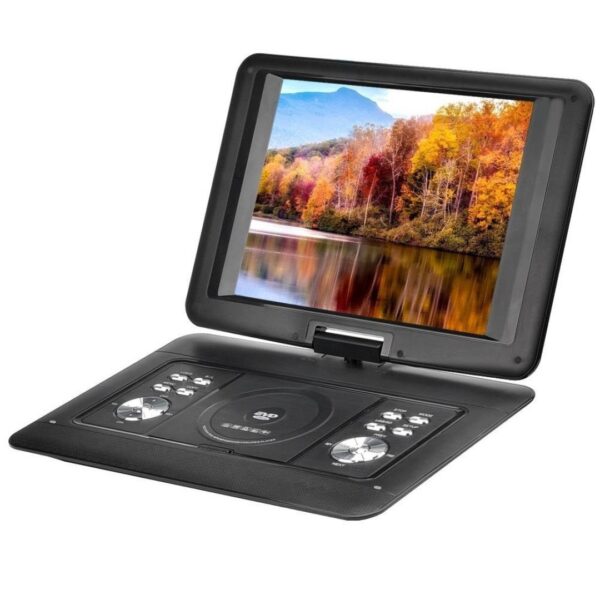 RMVB 12" Portable DVD / TV Player Swivel Screen - NS1329