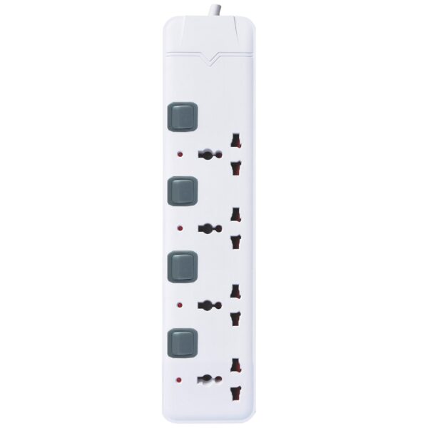Conqueror 4 Outlet Extension Power Cord 3 Meters + 2USB- G159A