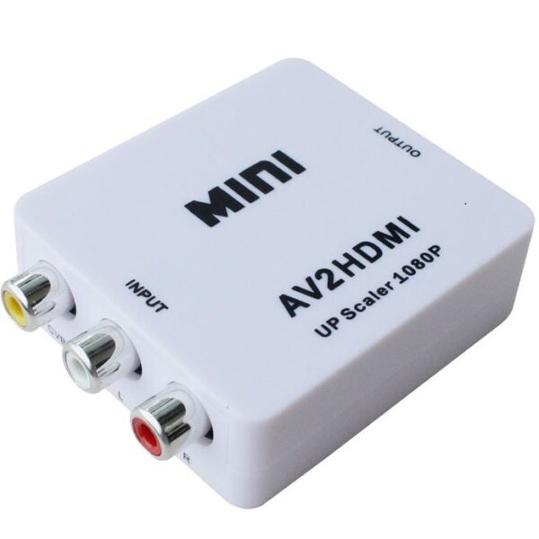 RCA to HDMI Converter Composite AV Video Audio to HDMI - G175