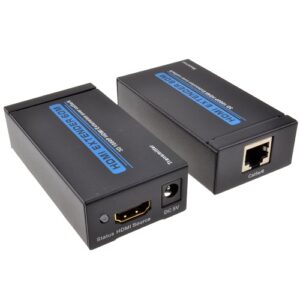 HDMI to RJ45 Extender Adapter over Cat5 / 6 Distance 60m with IR Infrared Full HD 3D - G210B