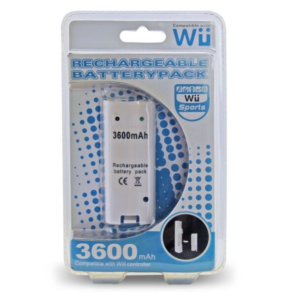 Rechargeable Battery for Nintendo WII 3600 mAh - JPG3138