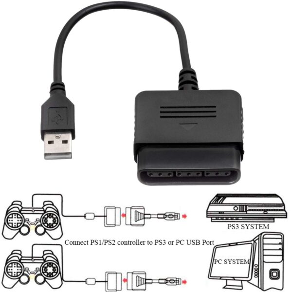 Converter Adapter PS2 Controller to USB for PC - U813