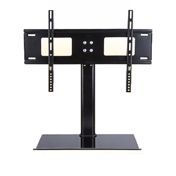 Conqueror Table Stand with Articulation for LED / LCD / Plasma TV 37''-55'' with 1 shelf for DVD player / AV component / cable box / TV Accessories - H146
