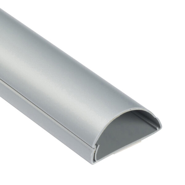 Cable Cover Metal Dimensions 55 x 5 x 2 cm Silver - H152