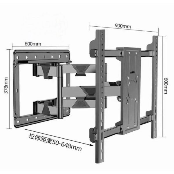 Conqueror Articulating Stand for LED / LCD / Plasma TV 75''-120'' - HA120