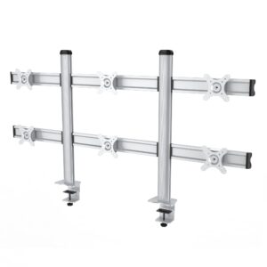 Table Stand Mounting Bracket for 6 LCD Screens 12''-24'' - HAT6