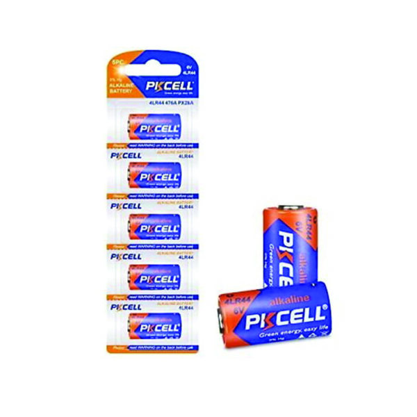 PKcell Ultra Digital Alkaline 6 Volt Pack of 5  Battery  - 4LR44