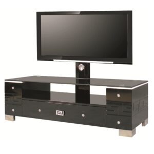 Table Stand with Bracket TV Console Black - HT1