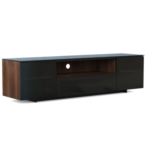 Table Stand Walnut Gloss Wood TV Console - HT60B