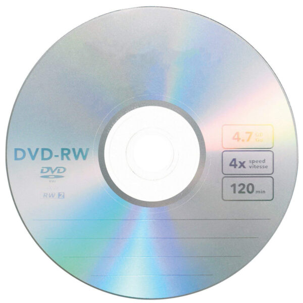 Memory DVD-RW with 4.7 GB Storage Capacity and 4x Writing Capability Set of 1 for Music, Video, Data - M21