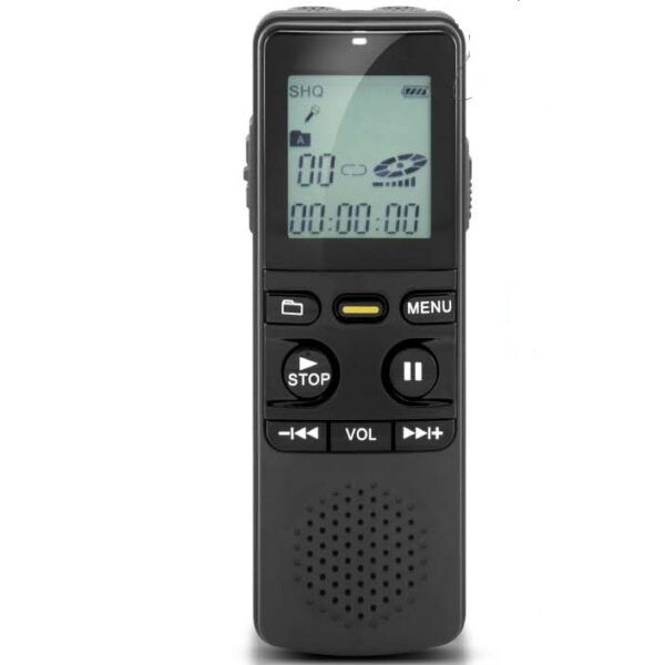 Coby Digital Voice Recorder 8GB Audio Sound Recorder MP3 Player - CVR30