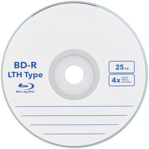 Memory Blu-Ray DVD with 25GB Storage Capacity and 4x Writing Capability 225 Minutes High Quality for Audio, Video, Data - M25