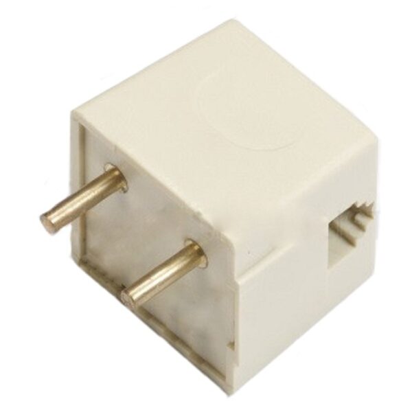 Plug Telephone RJ-11 to Round Pins Female to Male for Landline Telephone - P219