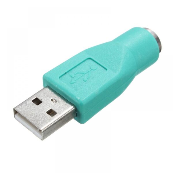 Plug USB Male to PS2 Female Green - P220