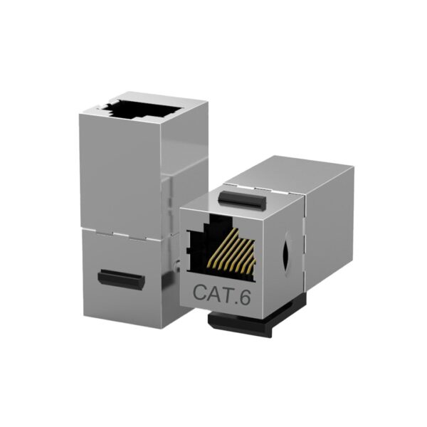 Conqueror CAT 6 Female To Female Keystone Jack 8P8C Plug - P255