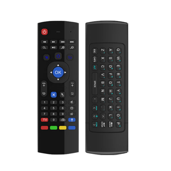 MP3 Air Remote Mouse 2.4G Motion Sensing Wireless Remote Control Mini Keyboard Rechargeable for Android TV Box Smart TV Projector HTPC - MP3