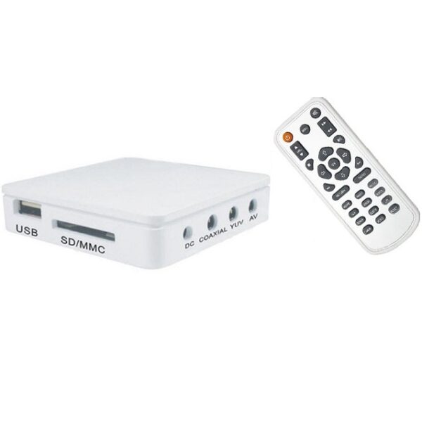 Real HDD Media Player HD 720p with Remote - HD102