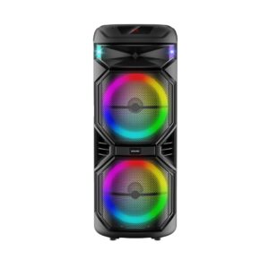 Super Bass Portable Bluetooth Woofer Speaker 12.5 Inch X2 with Wireless Mic – GY1218