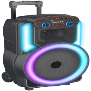 Super Bass Portable Bluetooth Woofer Speaker 15 Inch with Wireless Mic – GY1507