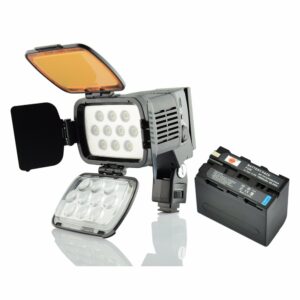 Video Light 10 LED Lamp Rechargeable for Sony Camera DV Camcorder - VL001A1