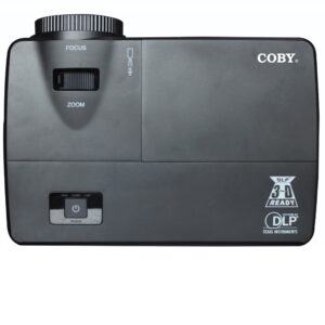 Coby DLP Projector with Image size 30" - 300" & Projection distance 1.4m - 12m - CPT809