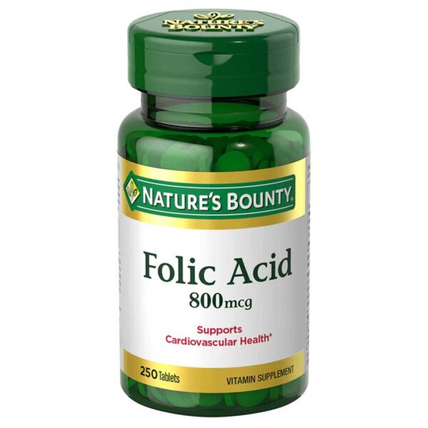Folic Acid 800mcg (250 Tablets)